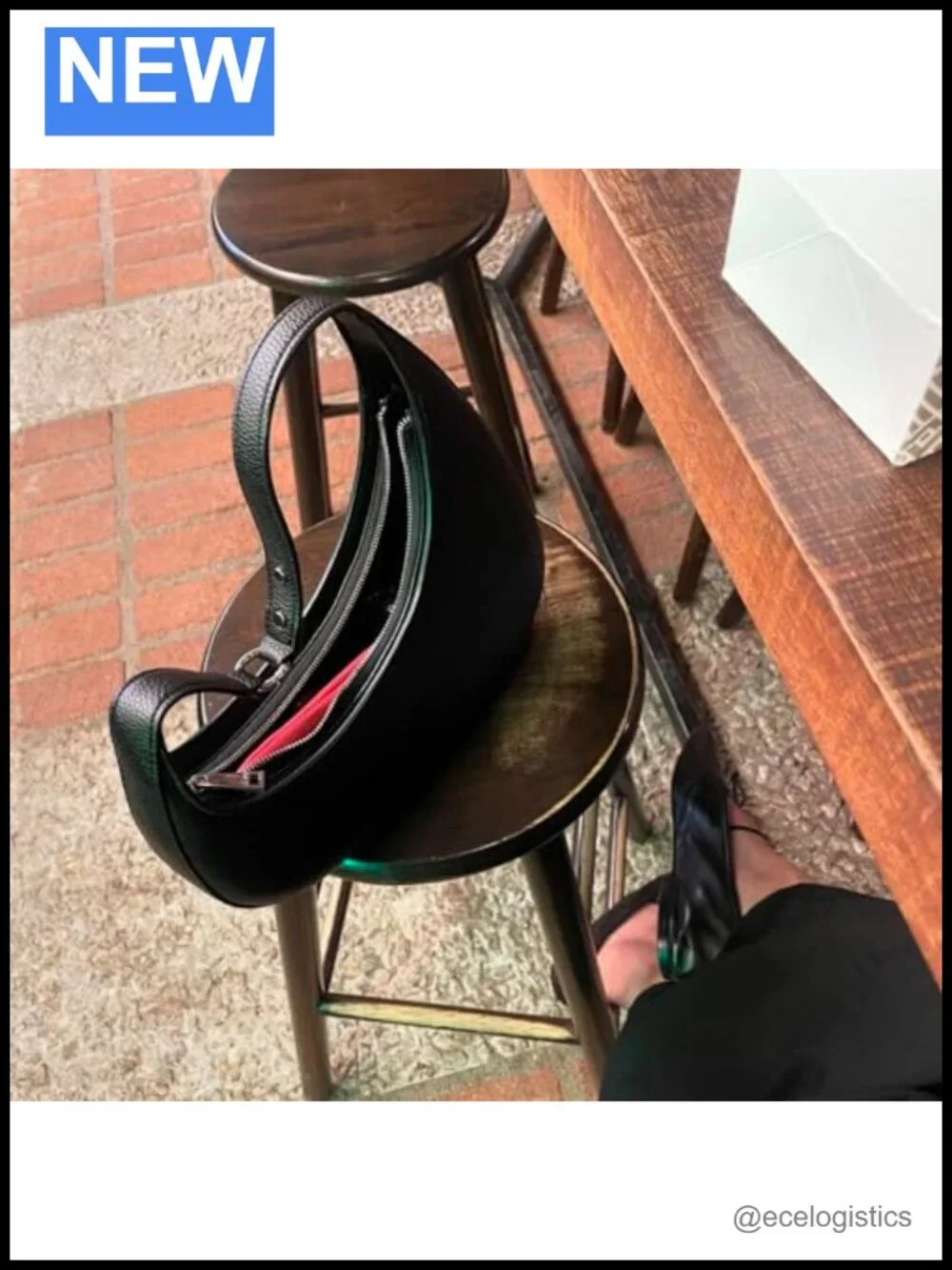 Vegan Leather Shoulder Bag with Detachable Strap, Oprah's Favorite